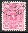 1885 10p Rose Perf 12½ (used) (image for) 1885 10p Rose Perf 12½ (used)