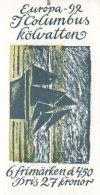 1992 Europa - Columbus (Booklet) (image for) 1992 Europa - Columbus (Booklet)